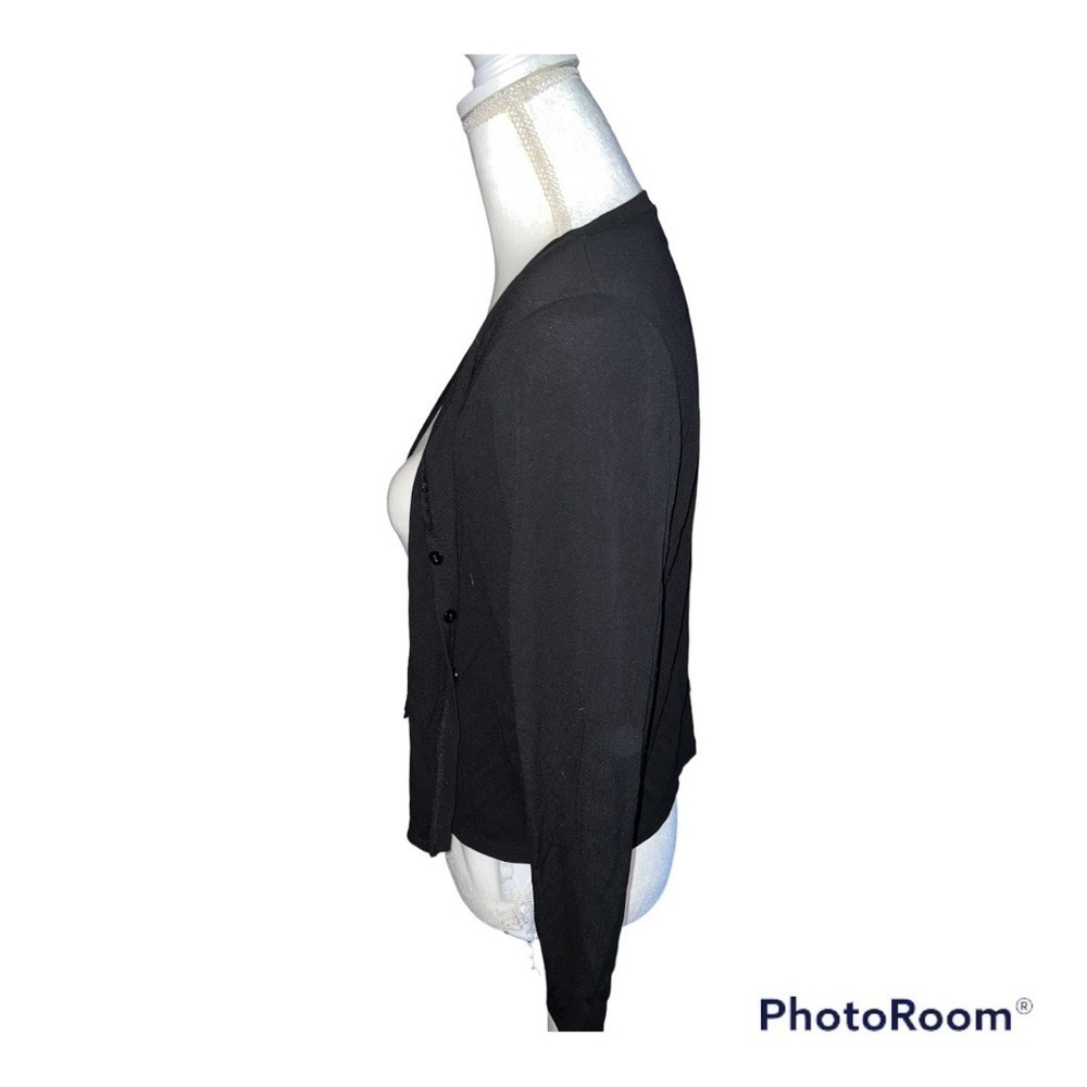 PETITE Sophisticate black shell/jacket, S - Picture 7 of 7